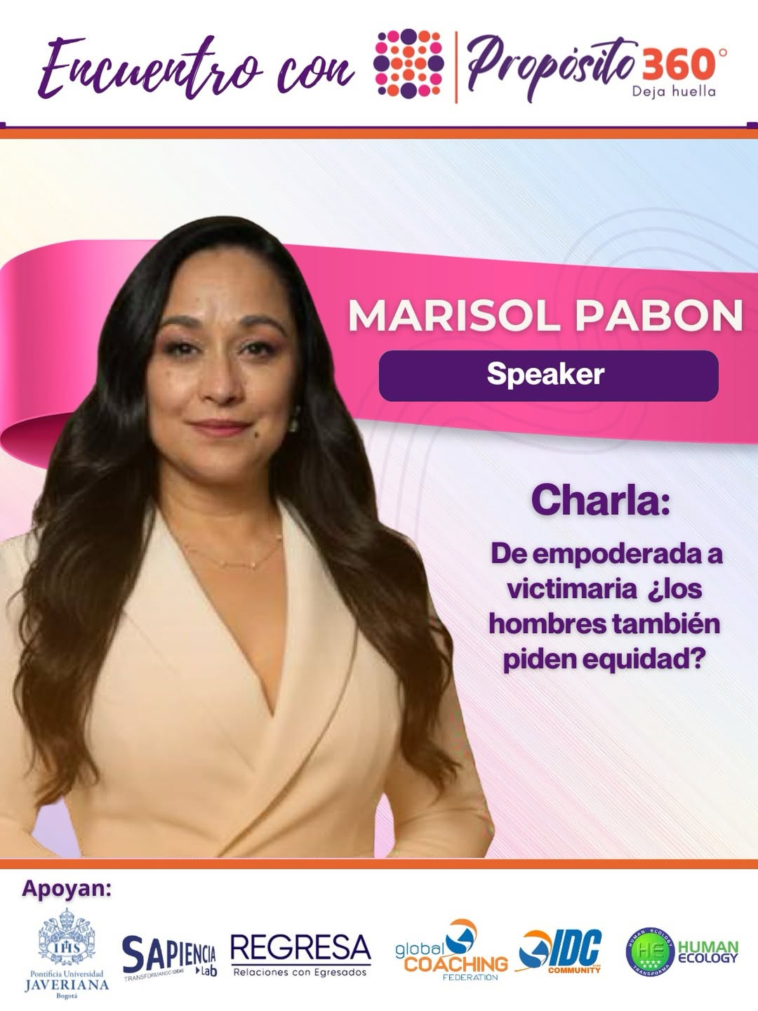 Gracias @marisolpabonr por entregarnos tu guía e invitarnos a tener igualdad de género.President